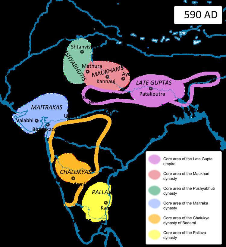 Pushyabhuti dynasty - Alchetron, The Free Social Encyclopedia