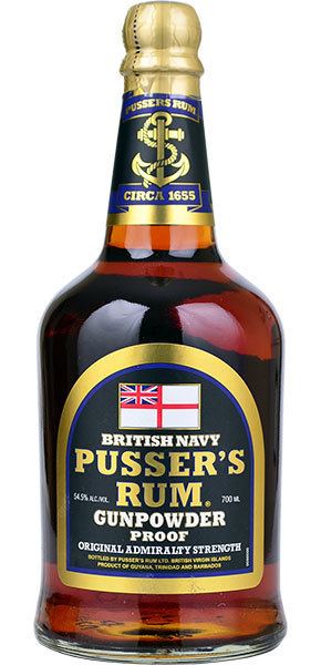 Pusser's Pussers Rum Blue Label 545 Buy Online at DrinksDirectcouk