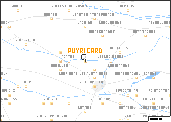 Puyricard Puyricard France map nonanet