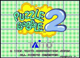 Puzzle Bobble 2 Puzzle Bobble 2 Videogame by Taito