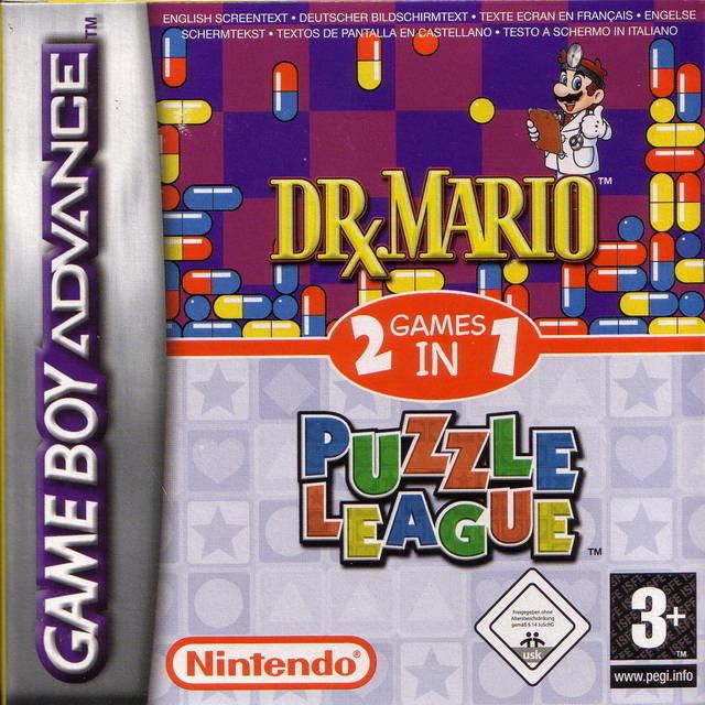 Puzzle League (series) Dr Mario Puzzle League Box Shot for Game Boy Advance GameFAQs