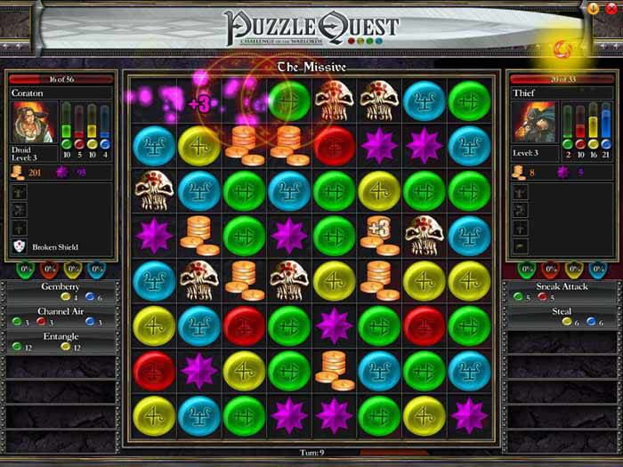 Puzzle Quest: Challenge of the Warlords Puzzle Quest Challenge Of The Warlords FOG Studios