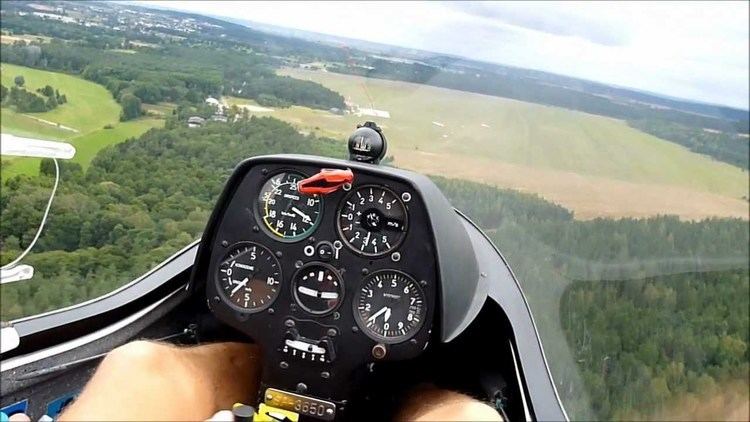 PW-5 PW5 World Class glider flight winch launch traffic pattern and