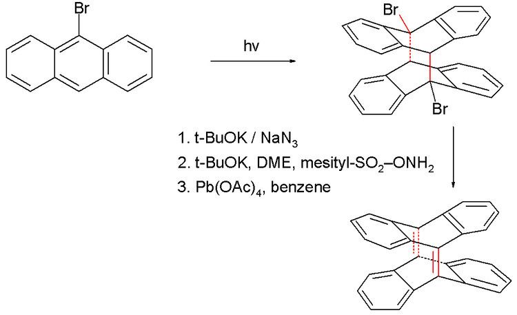 Pyramidal alkene