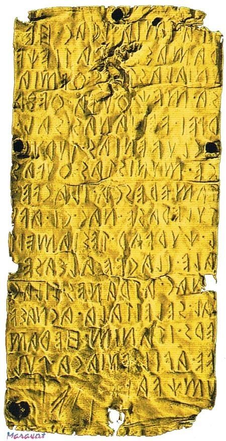 Pyrgi Pyrgi1 Translation of the Pyrgi Gold Tablets Etruscan Phrases
