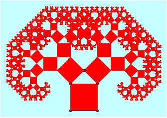 Pythagoras tree (fractal)