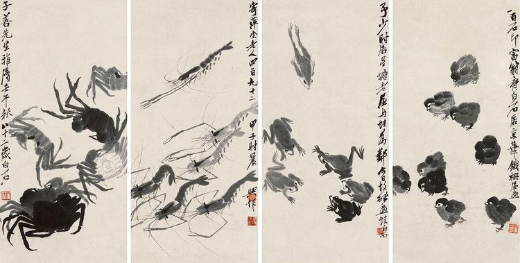 Qi Baishi Qi Baishi Chinese Painting China Online Museum