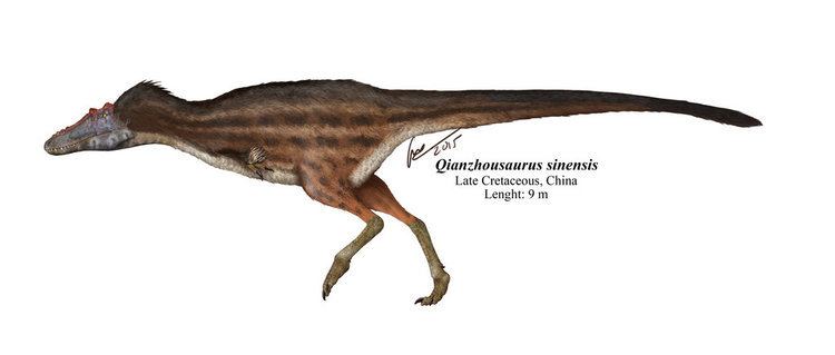 Qianzhousaurus qianzhousaurus DeviantArt