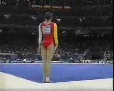 Qiao Ya Qiao Ya 1996 Olympics Team Optionals Floor Exercise YouTube