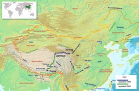 Qinghai–Tibet Railway QinghaiTibet Railway Wikipedia