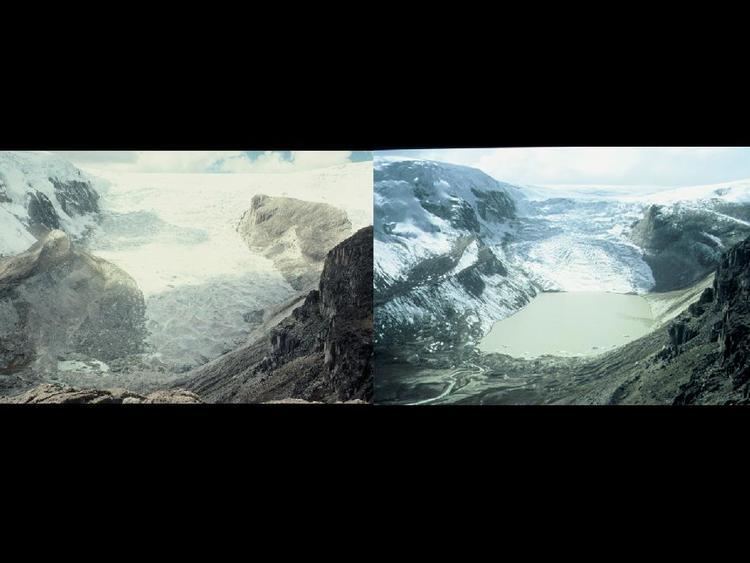 Qori Kalis Glacier NASA PERU VIEW