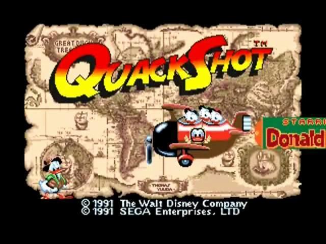 Quack Shot movie scenes Quackshot OST Duckburg