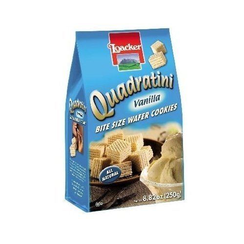 Quadratini KosherGourmetMartcom Loacker Quadratini Vanilla Wafers 400