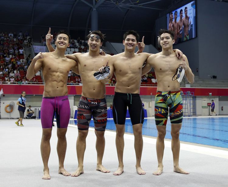 Quah Zheng Wen It39s official SEA Games 2015 Team S39pore swimmers GOAT