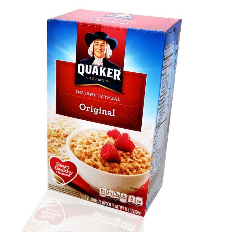 Quaker Instant Oatmeal Quaker instant oats abyn