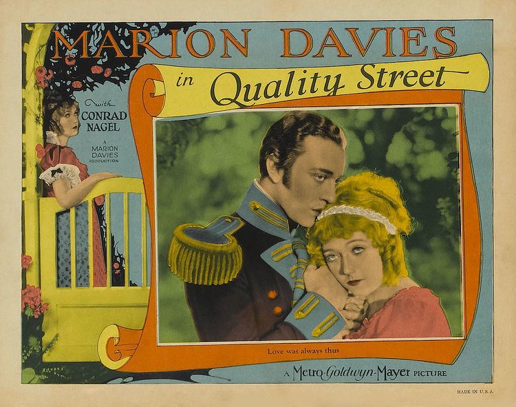 Quality Street (1927 film) Quality Street 1927 film Wikipedia