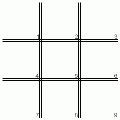 Quantum tic-tac-toe