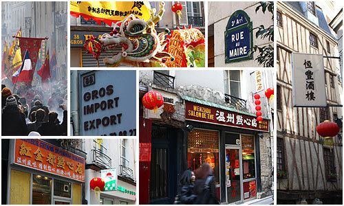 Quartier Asiatique Arts et Mtiers le plus vieux quartier chinois de Paris mj ajout