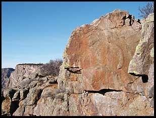 Quartz monzonite Vernal Mesa Quartz Monzonite Black Canyon Of The Gunnison National