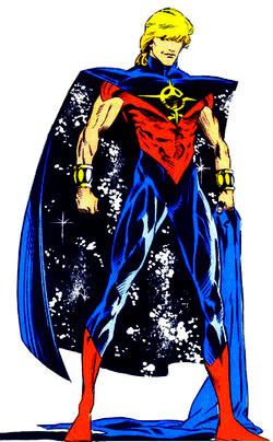 Quasar (comics) The religion of Quasar Wendell Vaughn of the Avengers