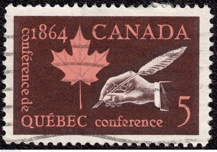 Quebec Conference, 1864 5 Qubec Conference 1864 Anniversaries Canada Stamp 5232
