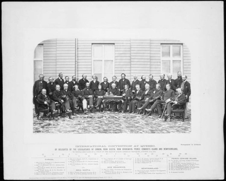 Quebec Conference, 1864 ARCHIVED The Qubec Conference Towards Confederation Canadian