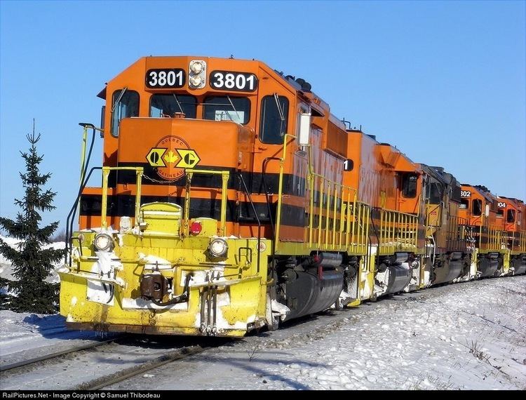 Quebec Gatineau Railway RailPicturesNet Photo QG 3801 QuebecGatineau Railway EMD GP403M