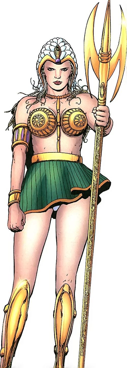 Queen Clea Queen Clea DC Comics Villainy Inc Wonder Woman enemy Profile