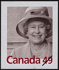 Queen Elizabeth II domestic rate stamp (Canada)