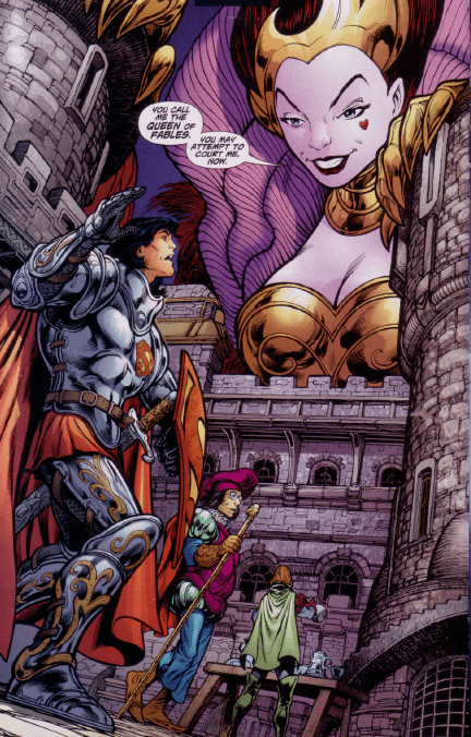 Queen of Fables Action 833 The Queen of Fables comes for Superman Babblings