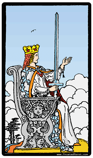 Queen of Swords Queen of Swords Tarot Card Meaning timing amp more