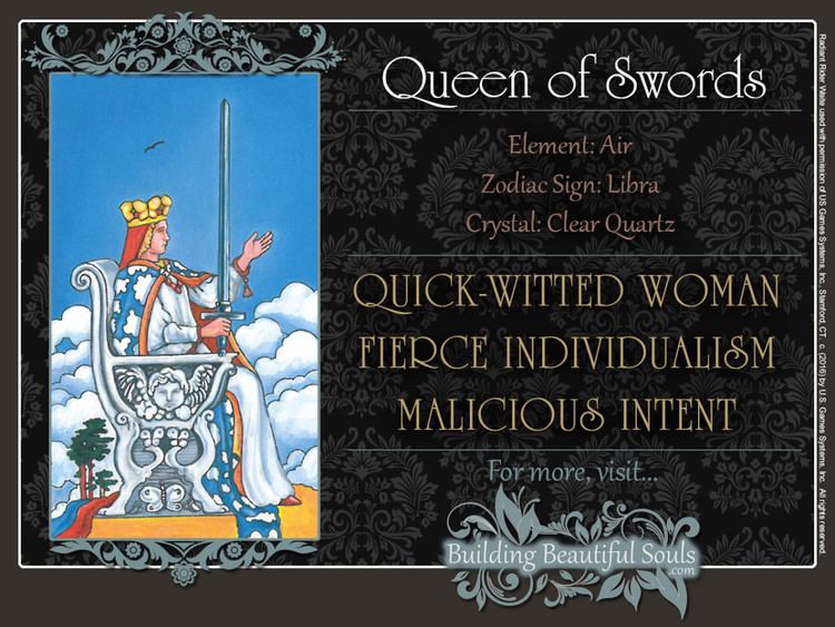 Queen of Swords The Queen of Swords Tarot Card Meanings Tarot Reading