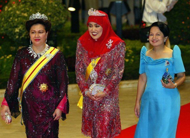 Queen Saleha of Brunei Philippine Diplomatic Visits Brunei Philippines 2004