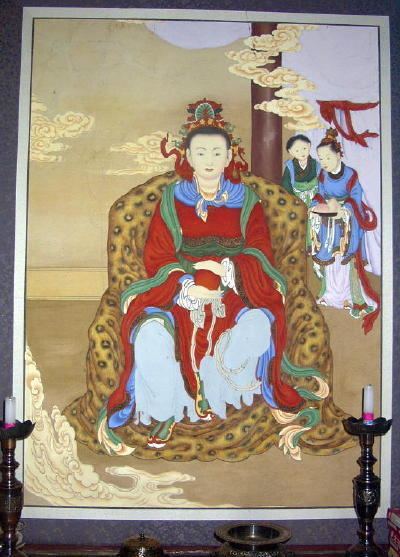 Queen Seondeok of Silla Painting of The Real Queen Seon Deok Jingle Keera