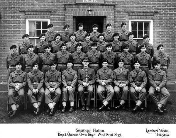 Queen's Own Royal West Kent Regiment Basic training with the QORWK Did I Ever Tell You