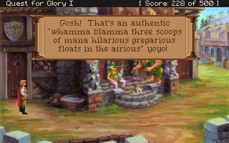 Quest for Glory: So You Want to Be a Hero Quest For Glory I So You Want To Be A Hero VGA Version User