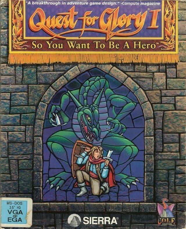 Quest for Glory: So You Want to Be a Hero Quest For Glory I So You Want To Be A Hero VGA Version Box Shot