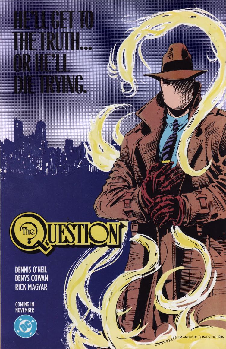 Question (comics) The Question Volume Comic Vine