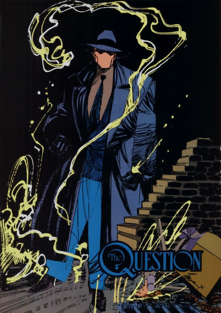 Question (comics) Agent of STYLE The Question DC Comics New 52 Renee Montoya The