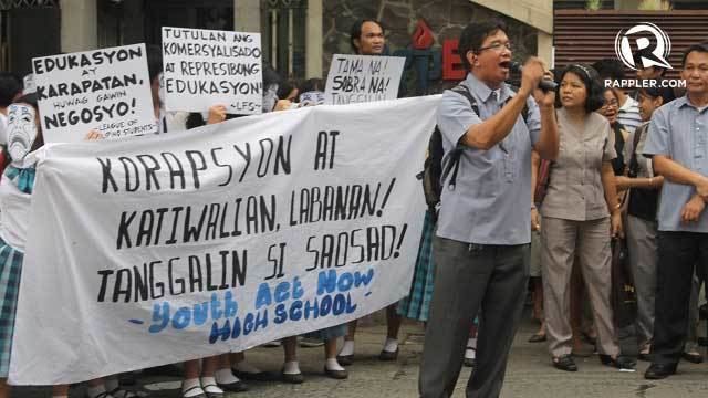 Quezon City Science High School Corruption exam leaks 39Quesci39 files complaint vs principal
