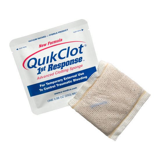 QuikClot QuickClot 1st Response vs Combat Gauze