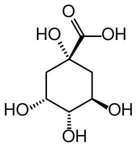 Quinic acid FileQuinic acid flatsvg Wikipedia