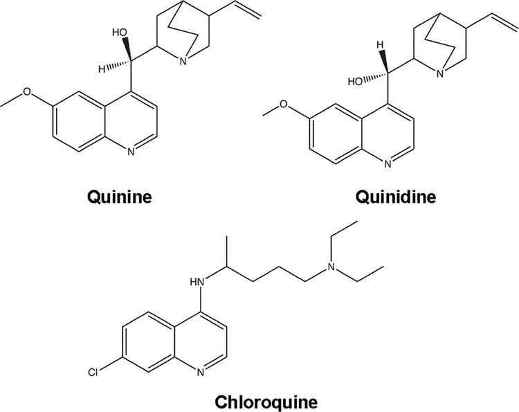 Quinidine Effects of Quinine Quinidine and Chloroquine on 910 Nicotinic