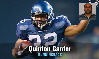 Quinton Ganther Seattle Seahawks Quinton Ganther