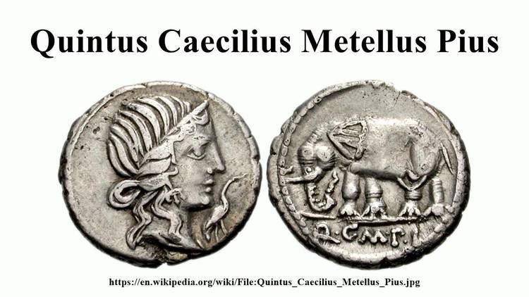 Quintus Caecilius Metellus (palace owner) Quintus Caecilius Metellus Pius YouTube