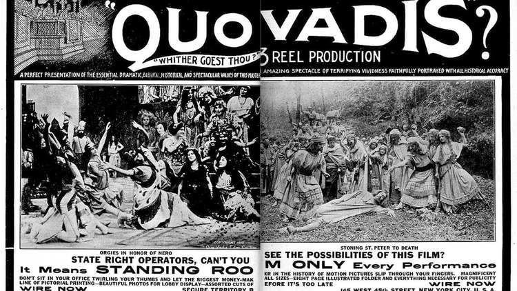 Quo Vadis (1913 film) Quo vadis 1912 on Vimeo