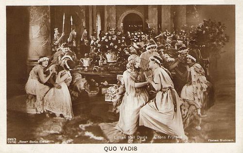 Quo Vadis (1924 film) European Film Star Postcards Quo vadis 19241925