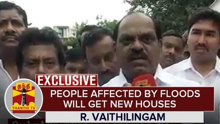 R. Vaithilingam People Affected by Floods will Get New Houses after Survey R