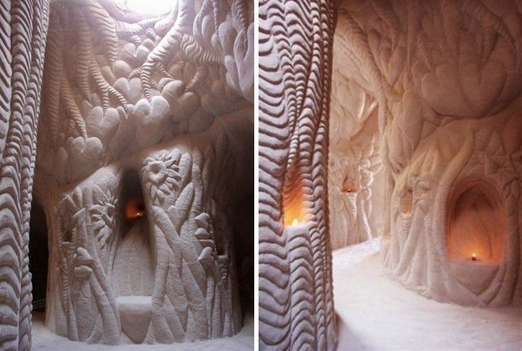 Ra Paulette Stunning HandCarved Cave Cathedrals by Ra Paulette