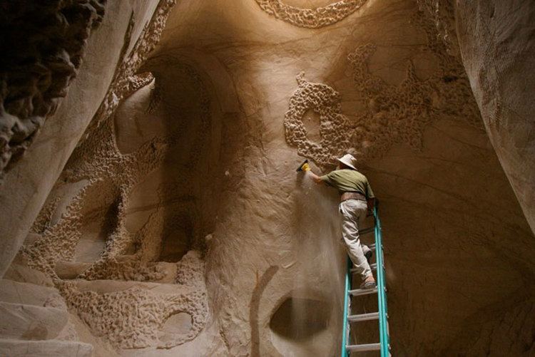 Ra Paulette a look inside ra paulette39s hand dug luminous caves in new